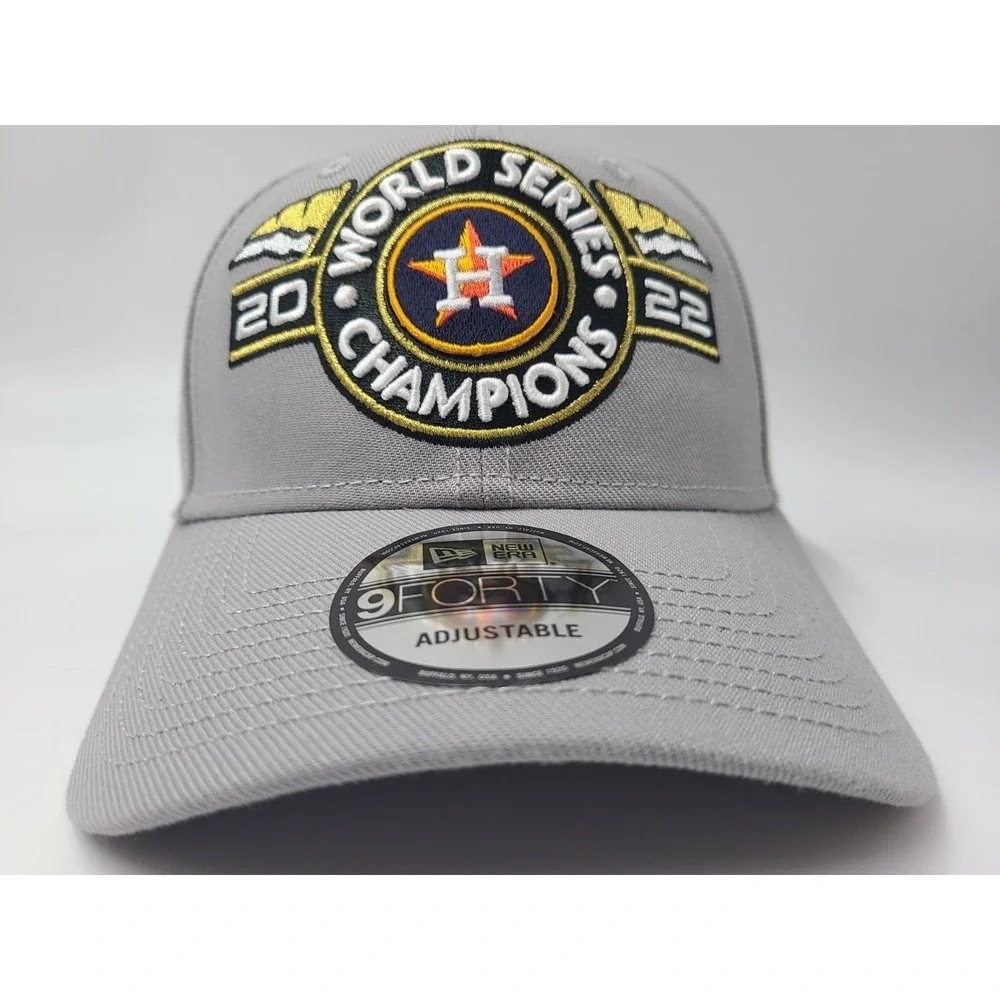 Houston Astros 2022 World Series Champions New Era 9Forty Snapback‎ Hat Cap MLB